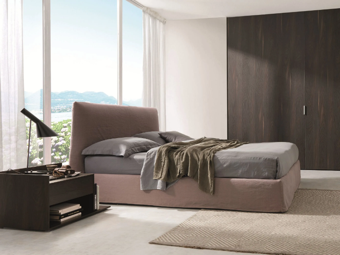 LOV - Double bed with removable cover _ Désirée divani